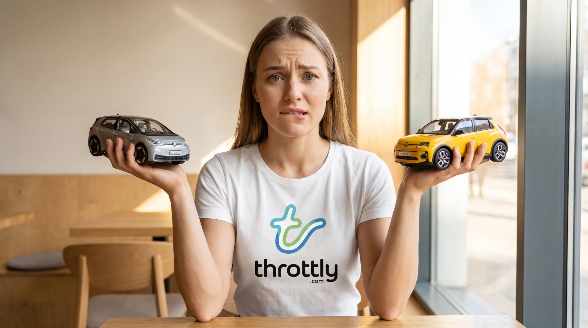 Throttly zdaj sodi: nova primerjava 1 : 1 postavi dva električna avta iz oči v oči
