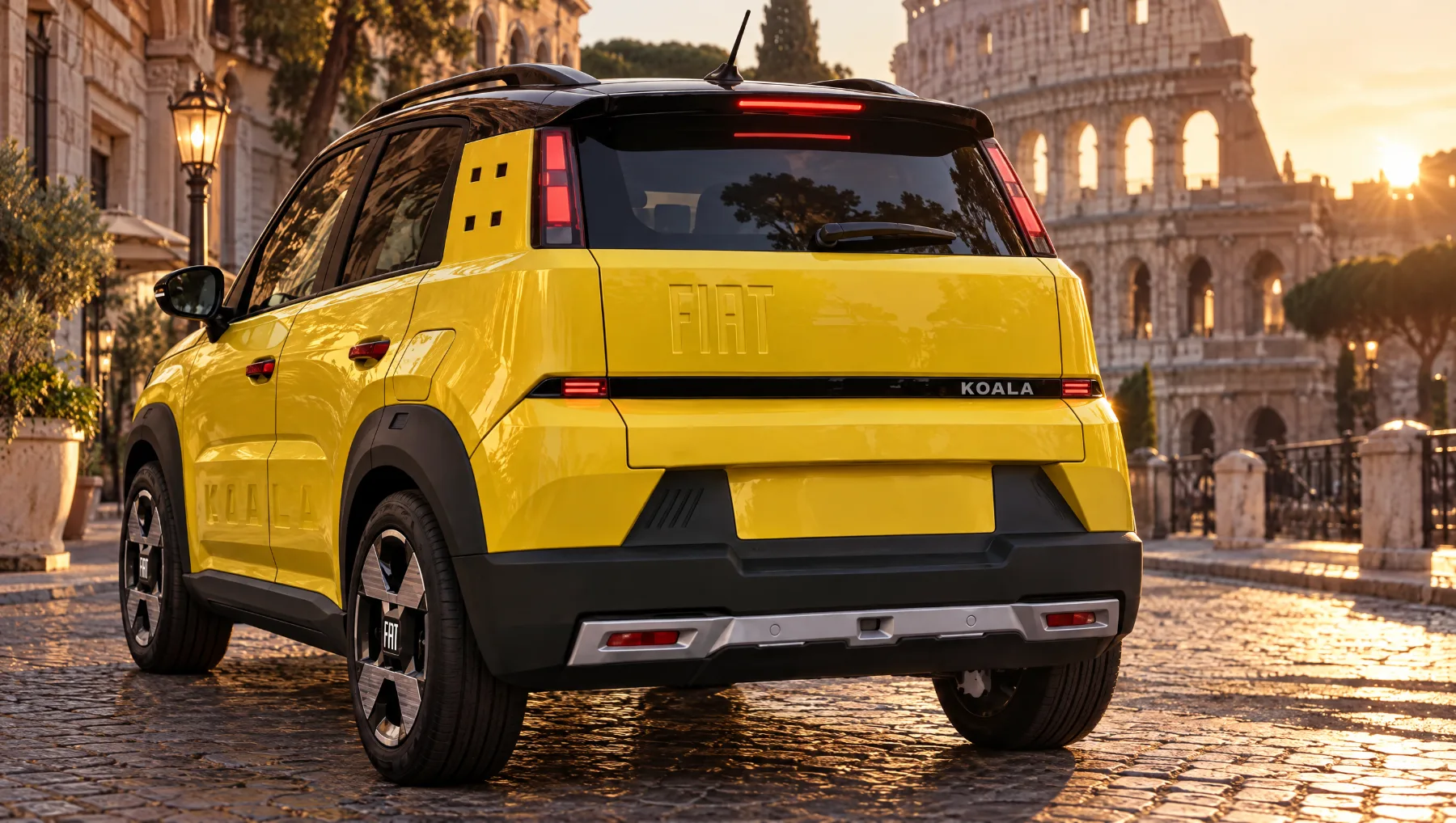 Bodoči mestni električni model znamke Fiat