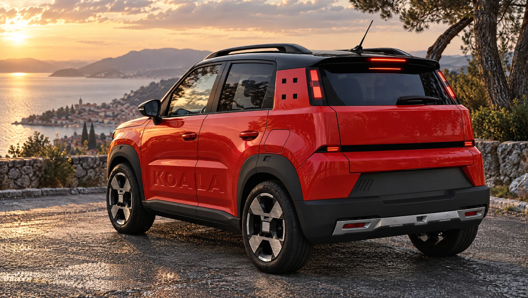 Fiat Koala koncept mestnega električnega avtomobila