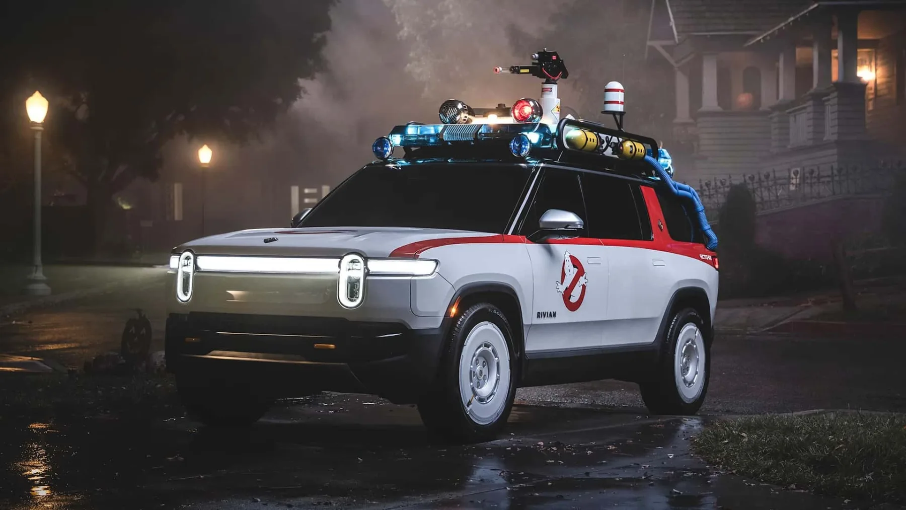 Rivian Ecto-R1: Električni SUV s 623 kW kot legendarni Ghostbusters